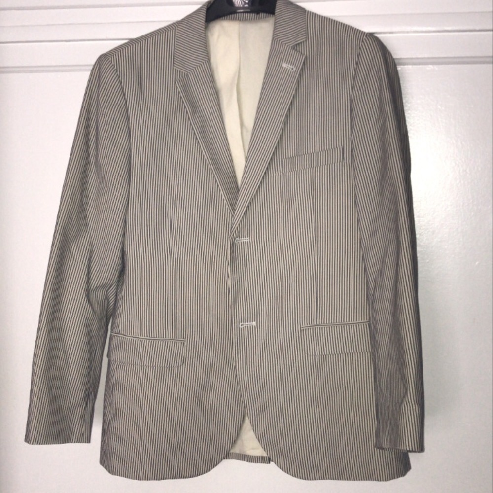 Seersucker coat